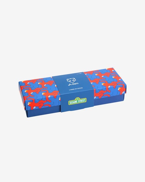 Socken Mit Stickerei. Sesamstrassen Motiv - 4er Pack günstig online kaufen