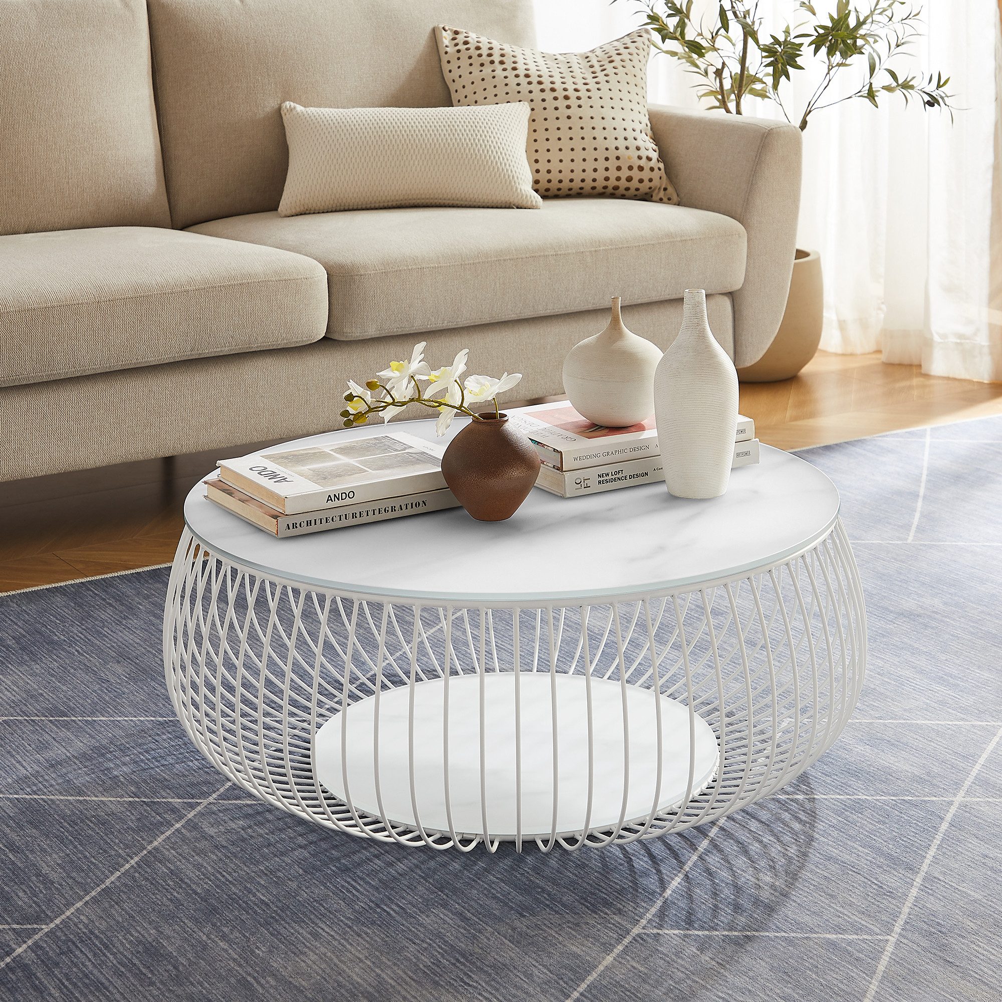 SalesFever Couchtisch, 10 mm starke Klarglasplatte günstig online kaufen