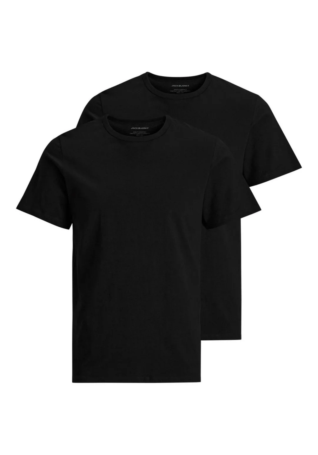 Jack & Jones Herren V-Neck T-Shirt JACBASIC 2er PACK - Regular Fit günstig online kaufen