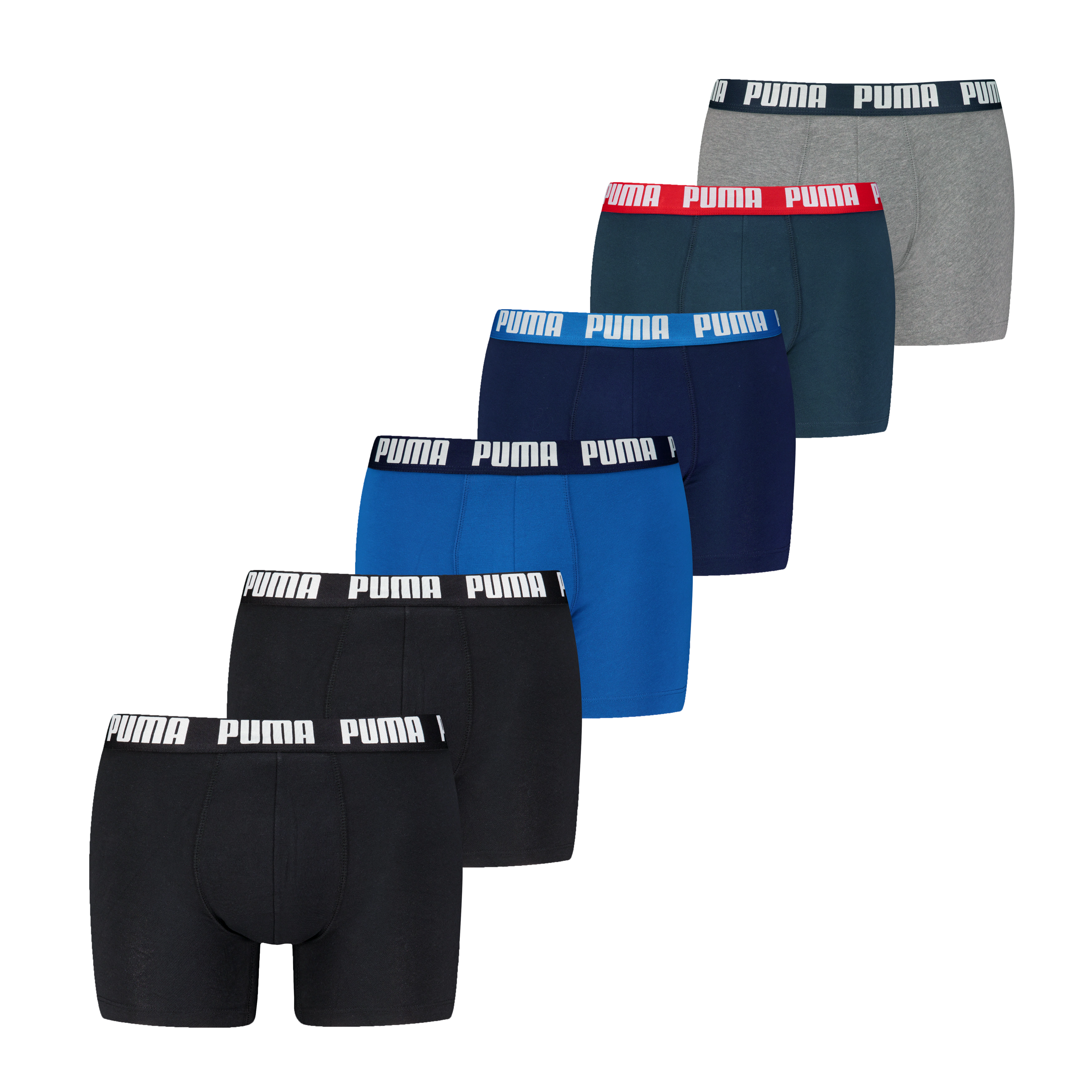 Puma Herren Boxershort MEN EVERYDAY BOXER ECOM 6er Pack günstig online kaufen