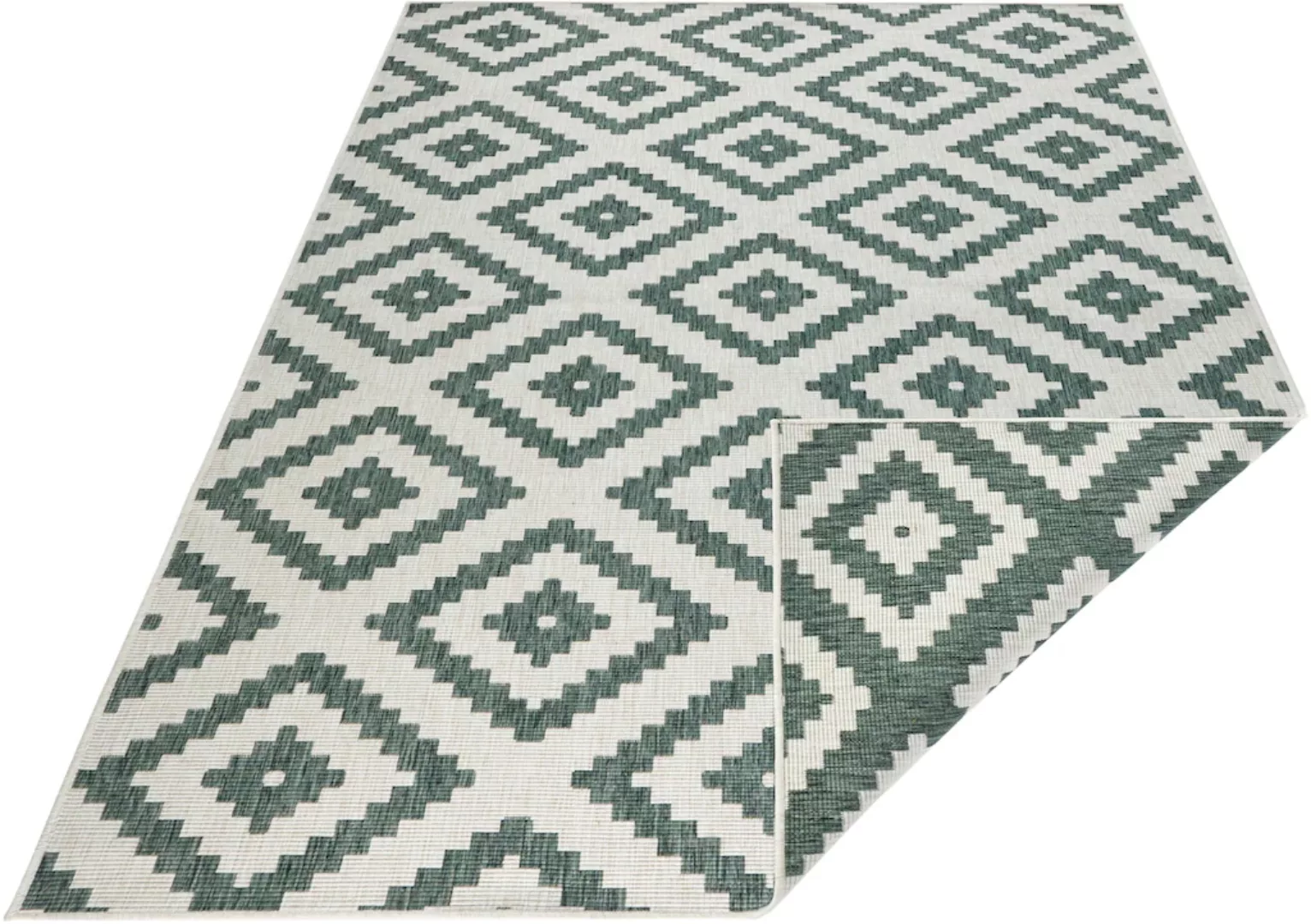 NORTHRUGS Teppich »Malta Wendeteppich«, rechteckig, 5 mm Höhe, In-& Outdoor günstig online kaufen