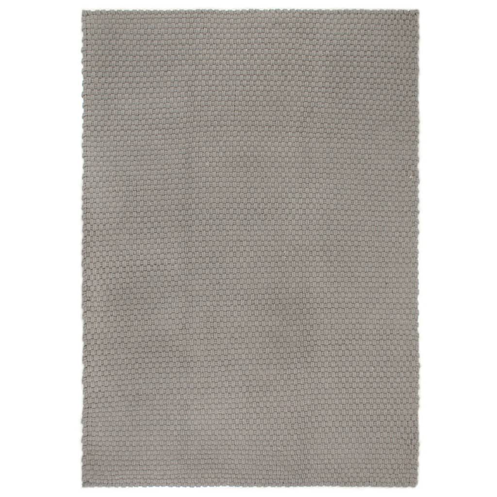 vidaXL Teppich Teppich Rechteckig Grau 160x230 günstig online kaufen