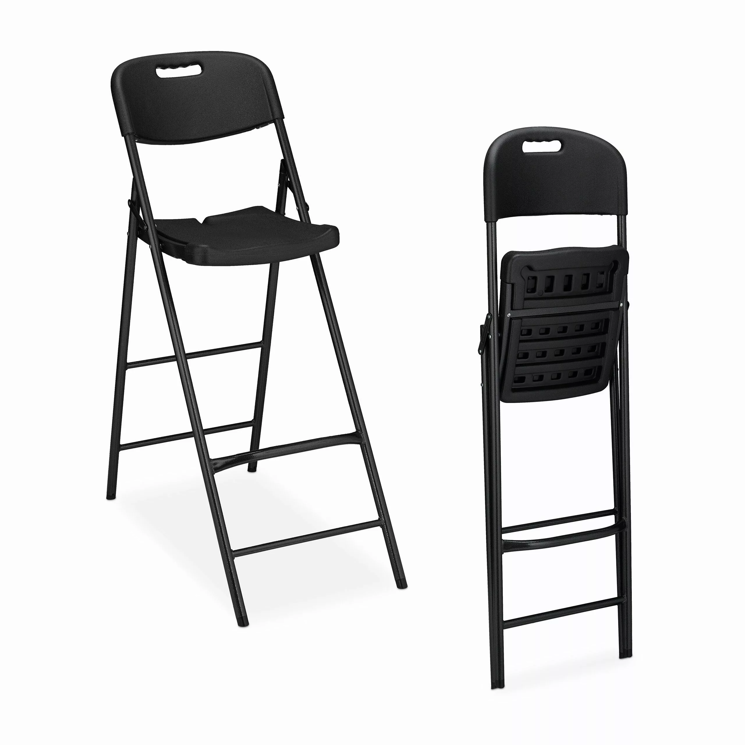 relaxdays Barhocker Klappbare Barhocker 2er Set günstig online kaufen