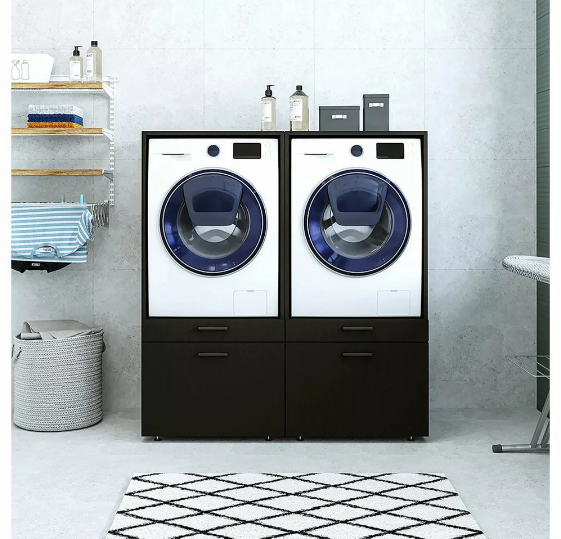 Roomart Waschmaschinenumbauschrank (Waschmaschinenschrank mit Schublade Übe günstig online kaufen