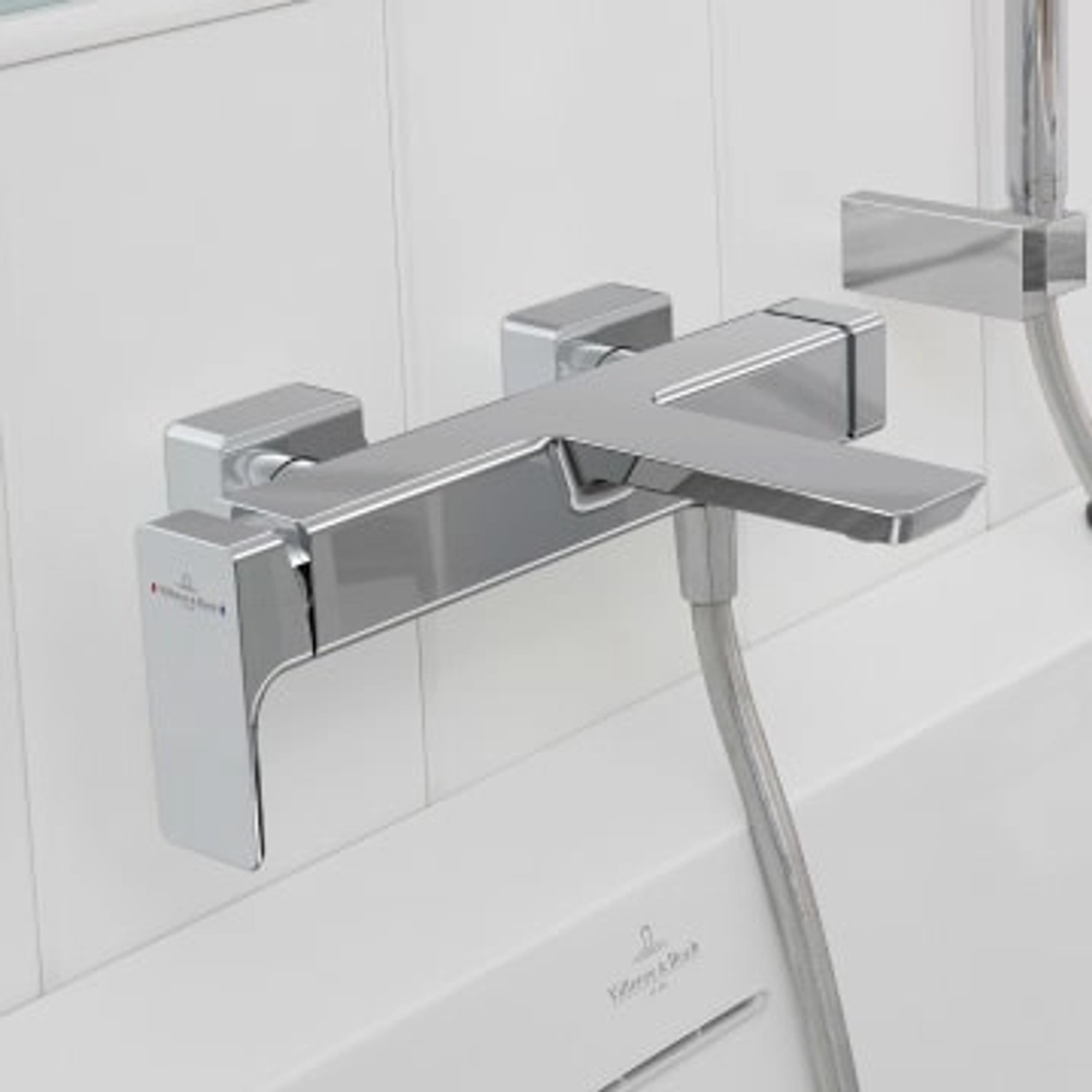 Villeroy & Boch Einhebel-Badewannenarmatur Subway 3.0 in Chrom günstig online kaufen