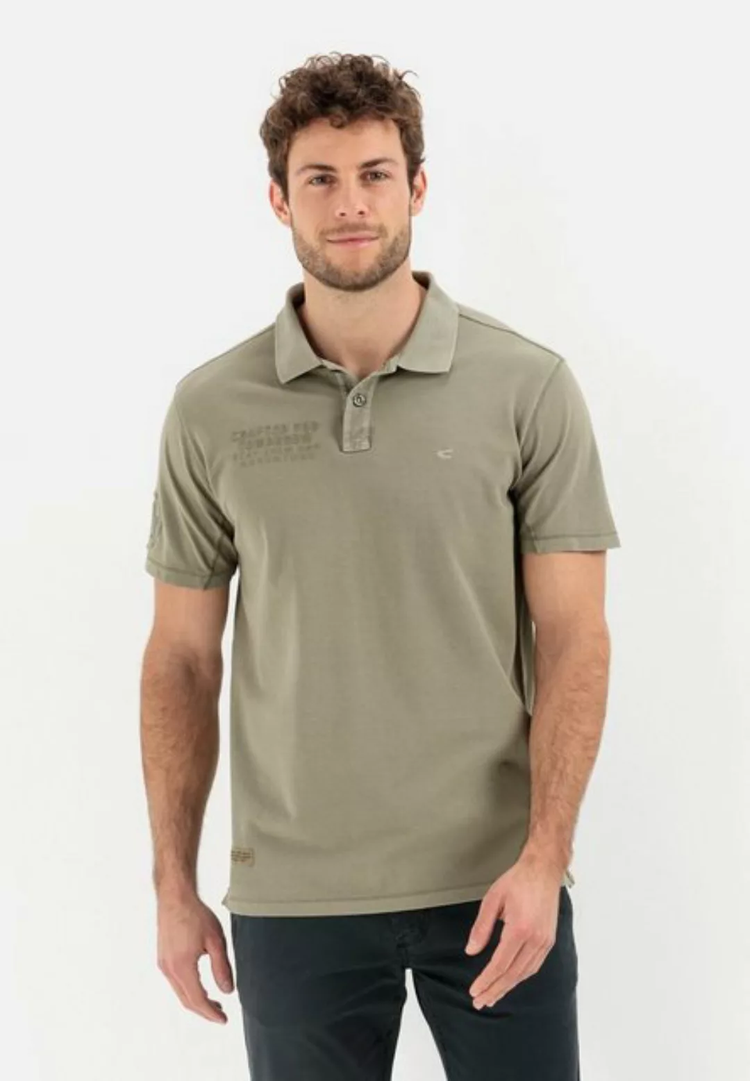 camel active Poloshirt aus reiner Baumwolle Shirts_Poloshirt günstig online kaufen