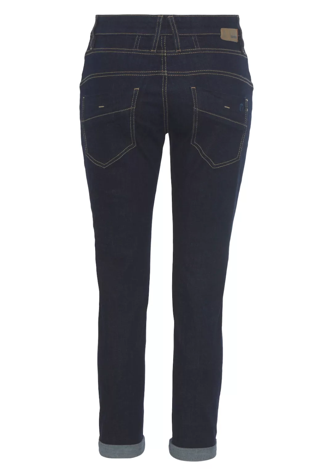 GANG Relax-fit-Jeans 94Gerda mit halb offener Knopfleiste günstig online kaufen