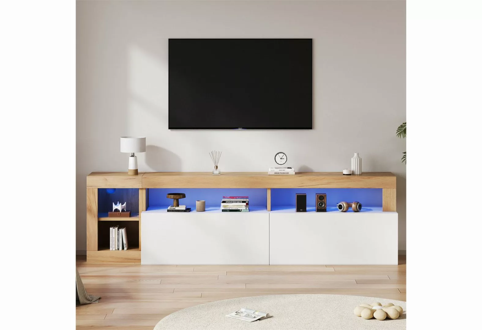 autolock TV-Schrank Moderner TV-Schrank für Fernseher bis 80 Zoll günstig online kaufen