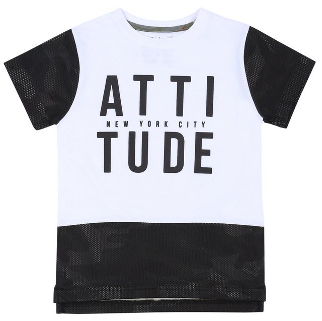 Sarcia.eu Kurzarmbluse Weißes T-Shirt Attitude 5-6 Jahre günstig online kaufen