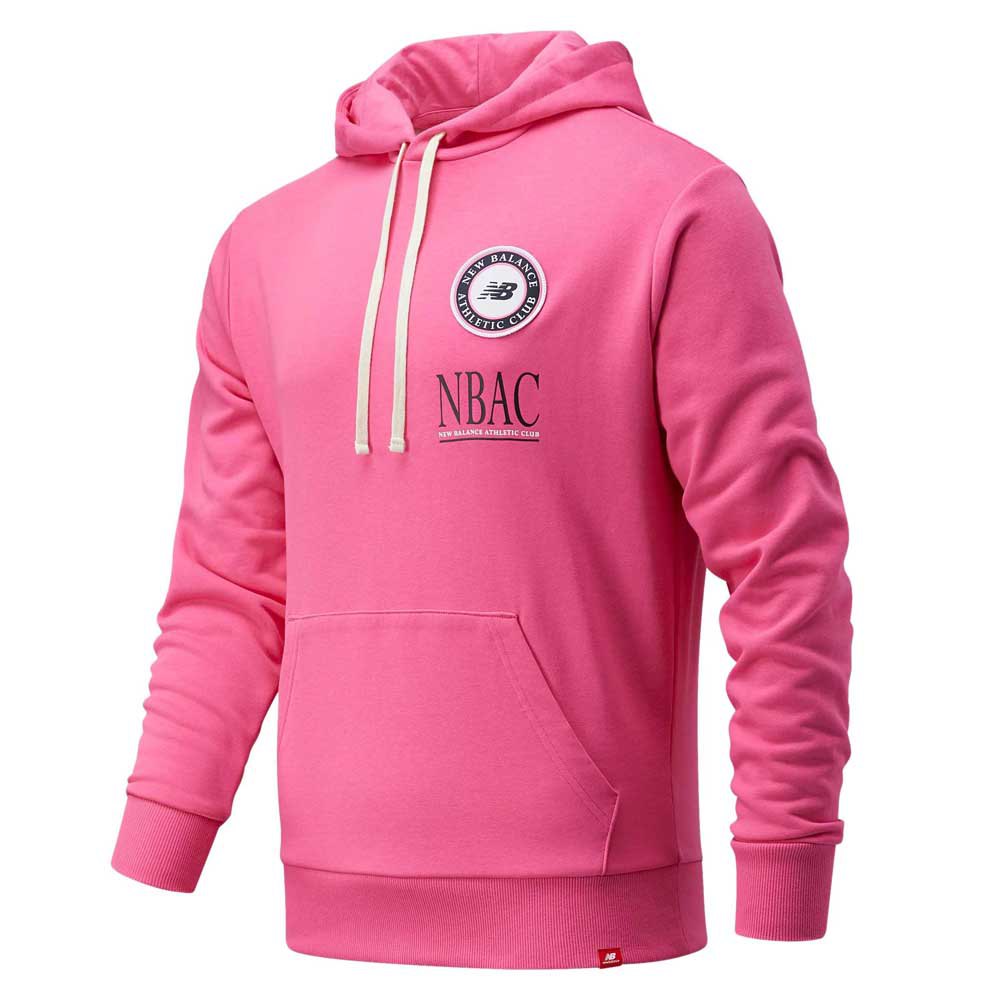 New Balance Essentials Athletic Club Bilbao Pullover XL Sporty Pink günstig online kaufen