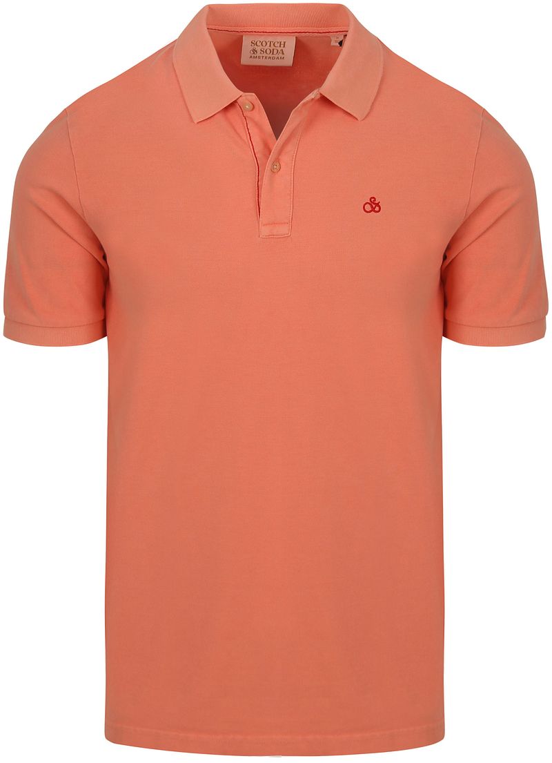 Poloshirt Scotch and Soda Piqué Rosa - Größe XL günstig online kaufen