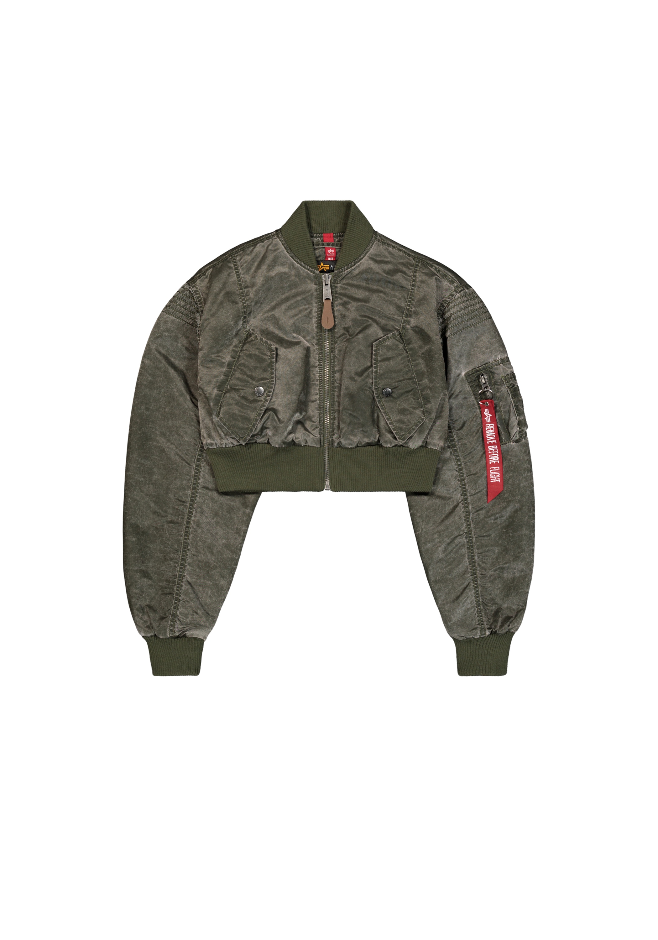 Alpha Industries Bomberjacke "MA-1 Vintage Cropped Light W Bomberjacke" günstig online kaufen