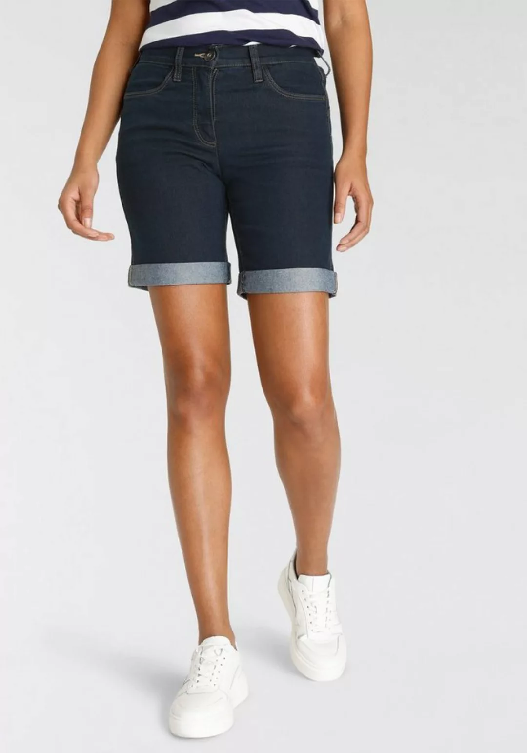 Arizona Jeansbermudas High Waist günstig online kaufen