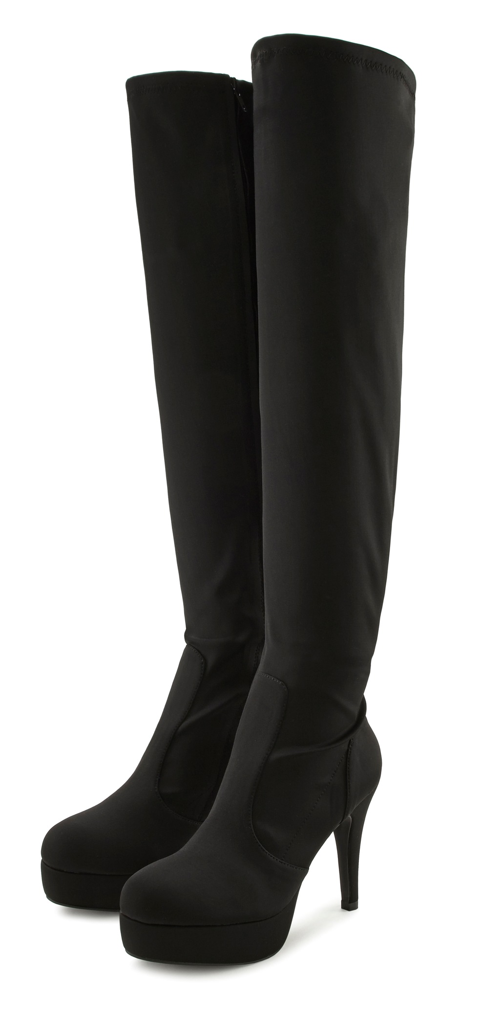 LASCANA Belle Affaire Overkneestiefel "High-Heel-Stiefellette mit Plateau," günstig online kaufen
