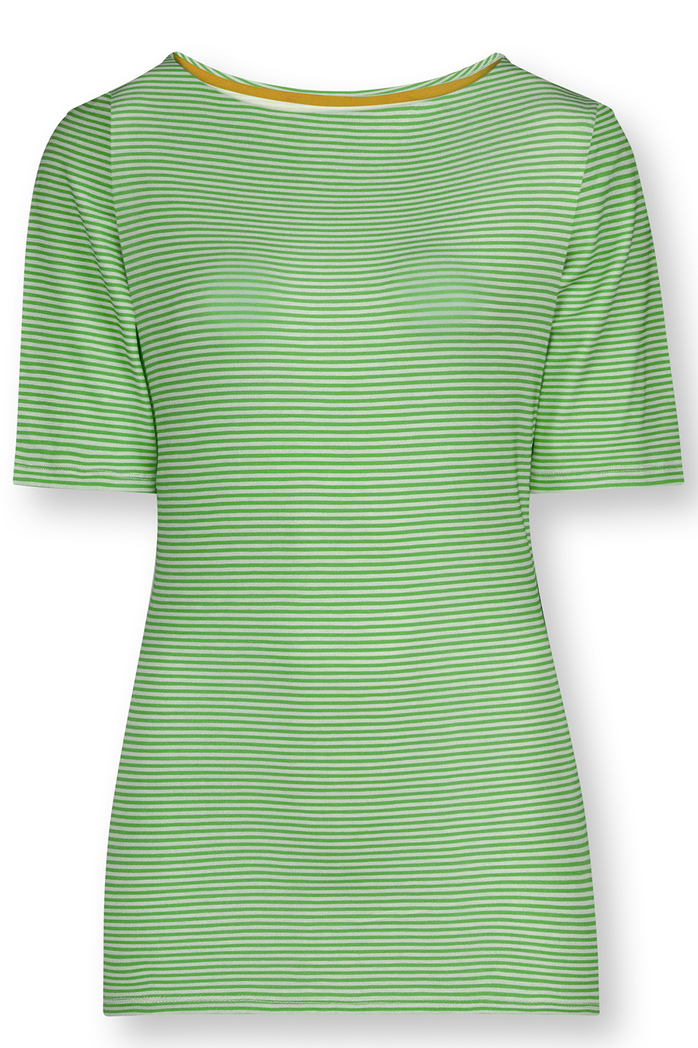Pip Studio Tjessy Little Sumo Kurzarmshirt Loungewear 2 42 grün günstig online kaufen