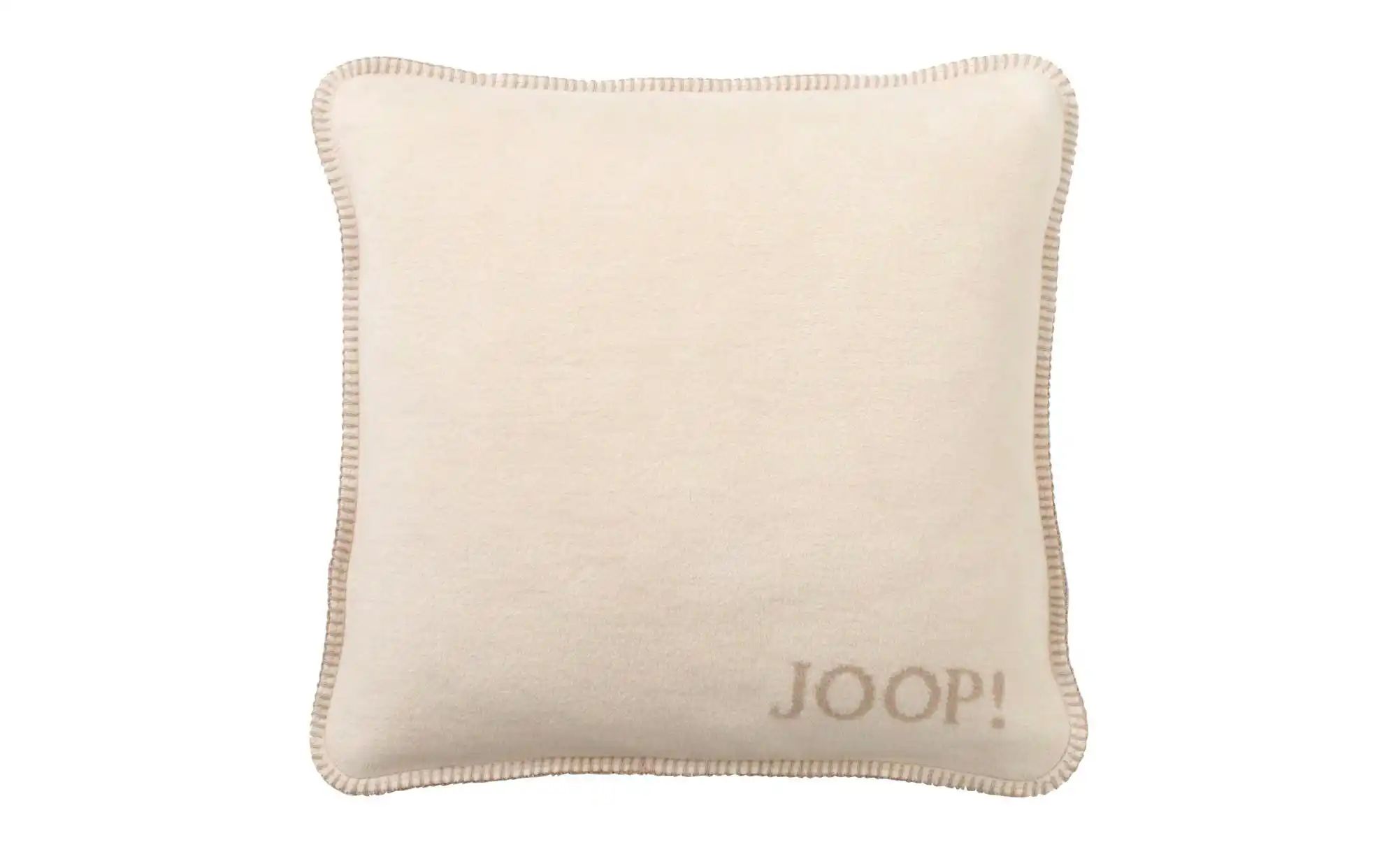 JOOP! Kissen Uni Doubleface   ¦ beige ¦ Maße (cm): B: 50 H: 1 Dekokissen & günstig online kaufen