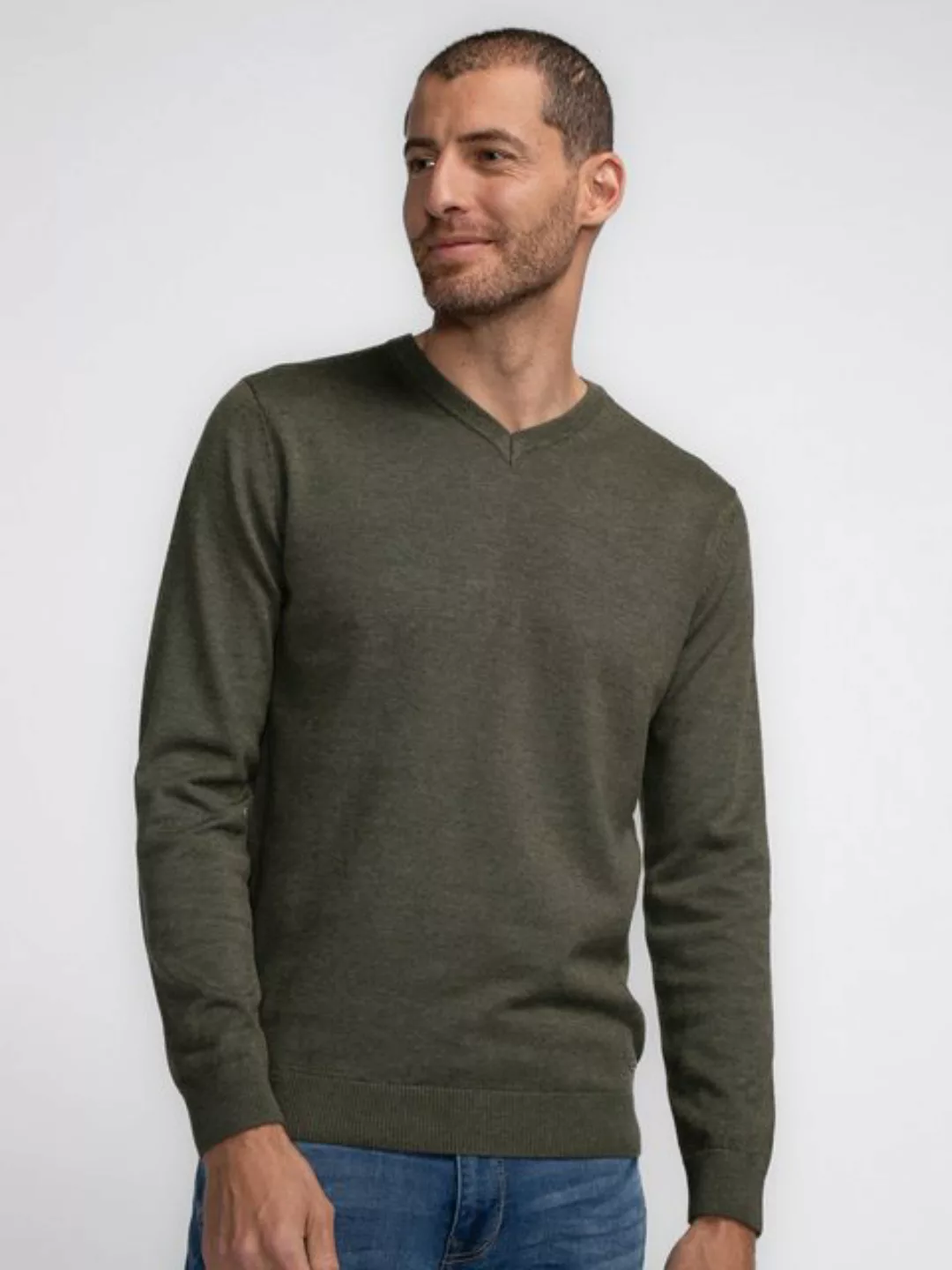 Petrol Industries V-Ausschnitt-Pullover Men Knitwear V-Neck Basic günstig online kaufen