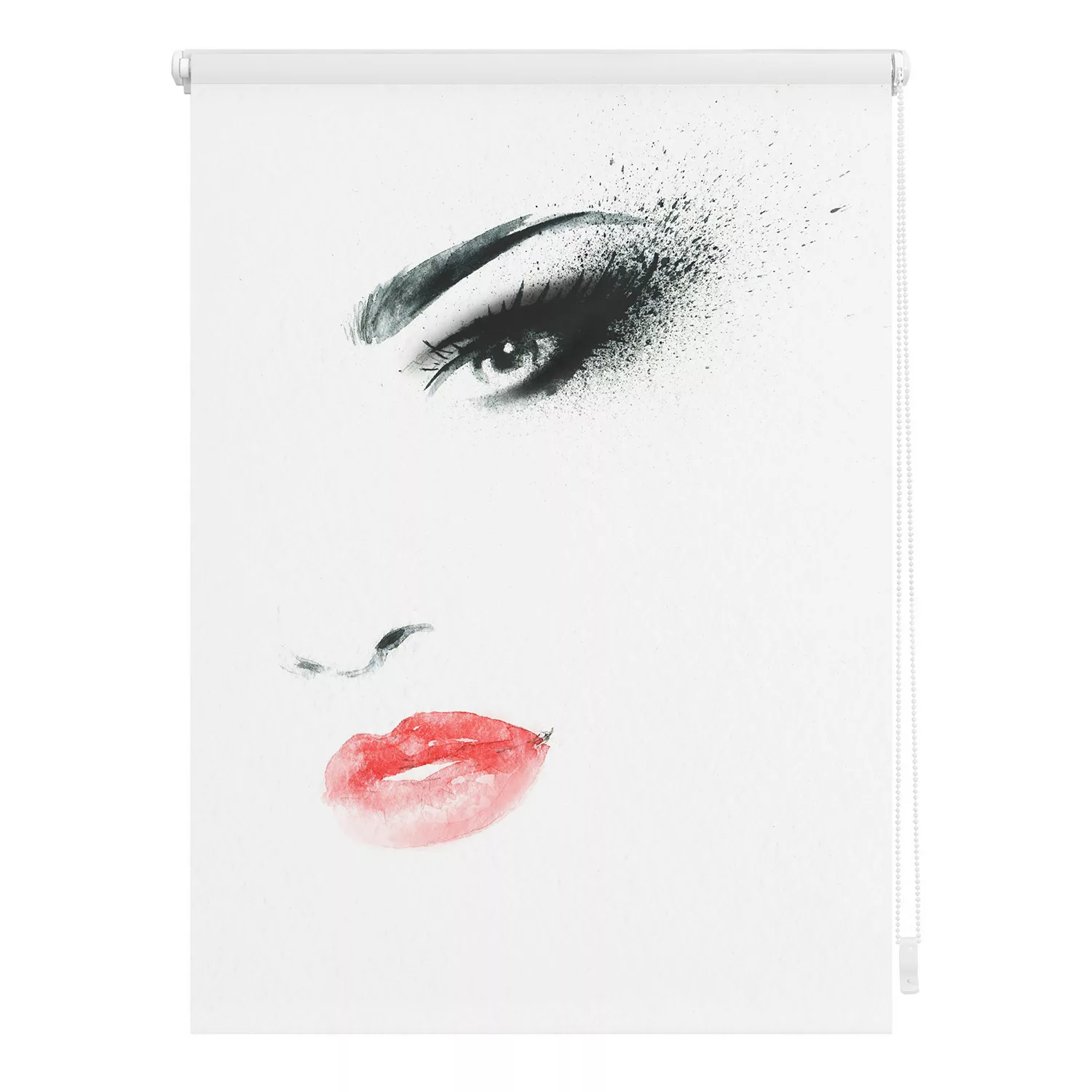 Rollo Face weiß B/L: ca. 70x150 cm günstig online kaufen