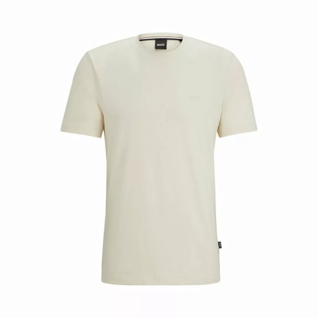 BOSS T-Shirt T-Shirt mit gummiertem Logo-Print günstig online kaufen