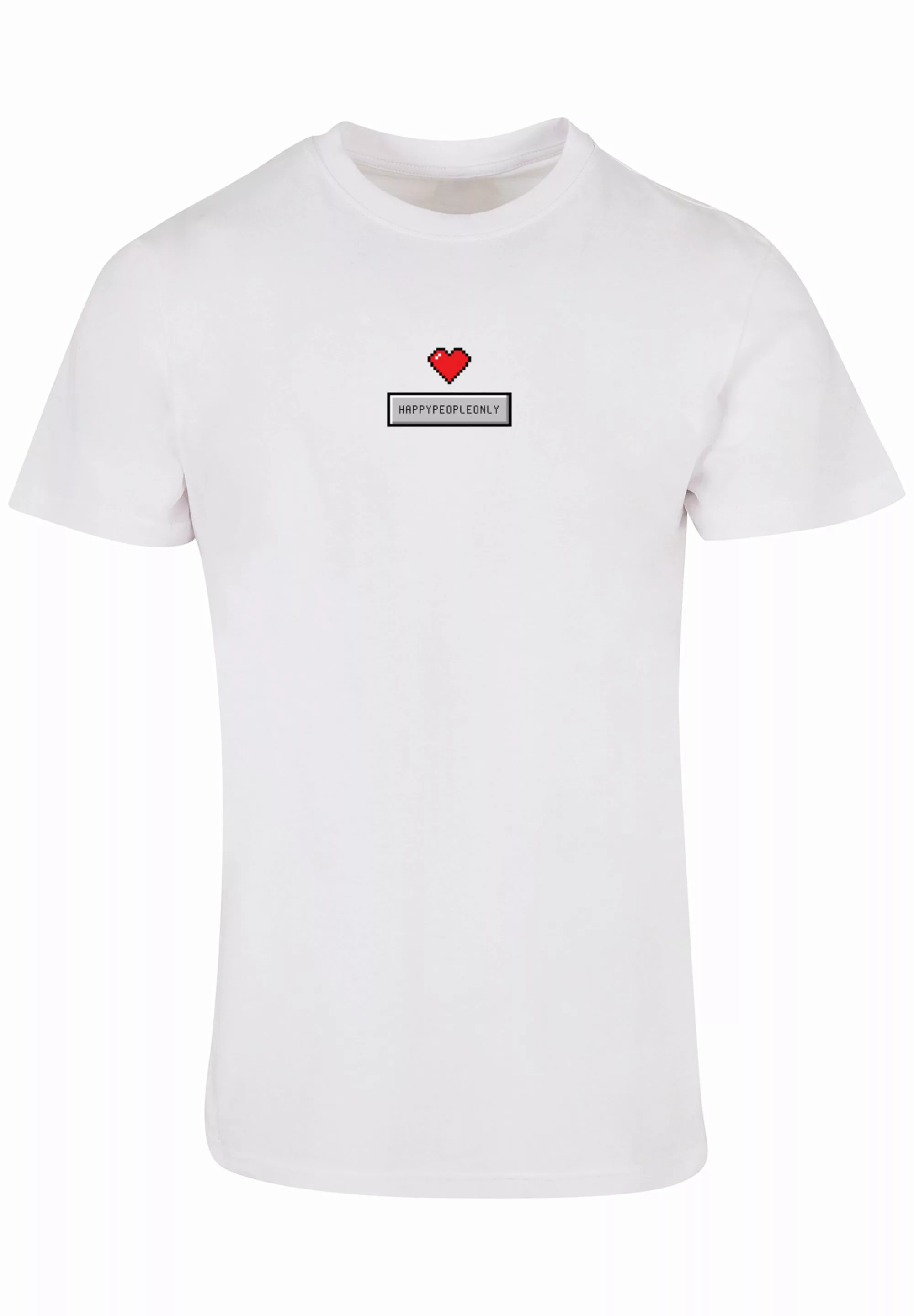 F4NT4STIC T-Shirt "Happy New Year Pixel Herz", Print günstig online kaufen