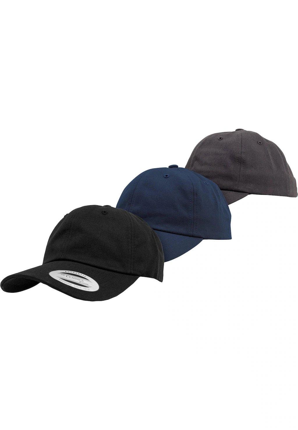 Flexfit Flex Cap "Flexfit Low Profile Cotton Twill 3-Pack" günstig online kaufen