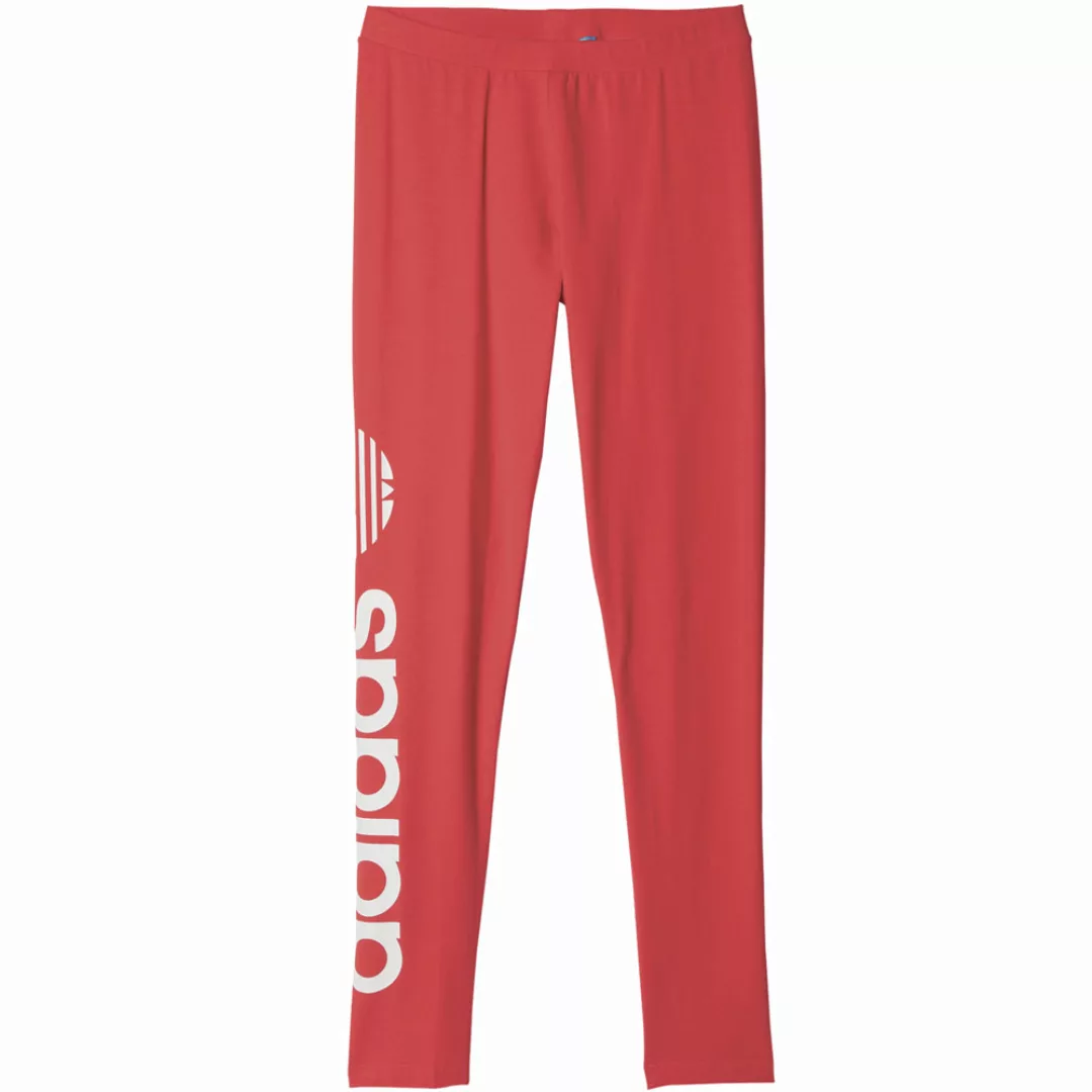 adidas Originals Linear Damen-Leggings Vivid Red günstig online kaufen