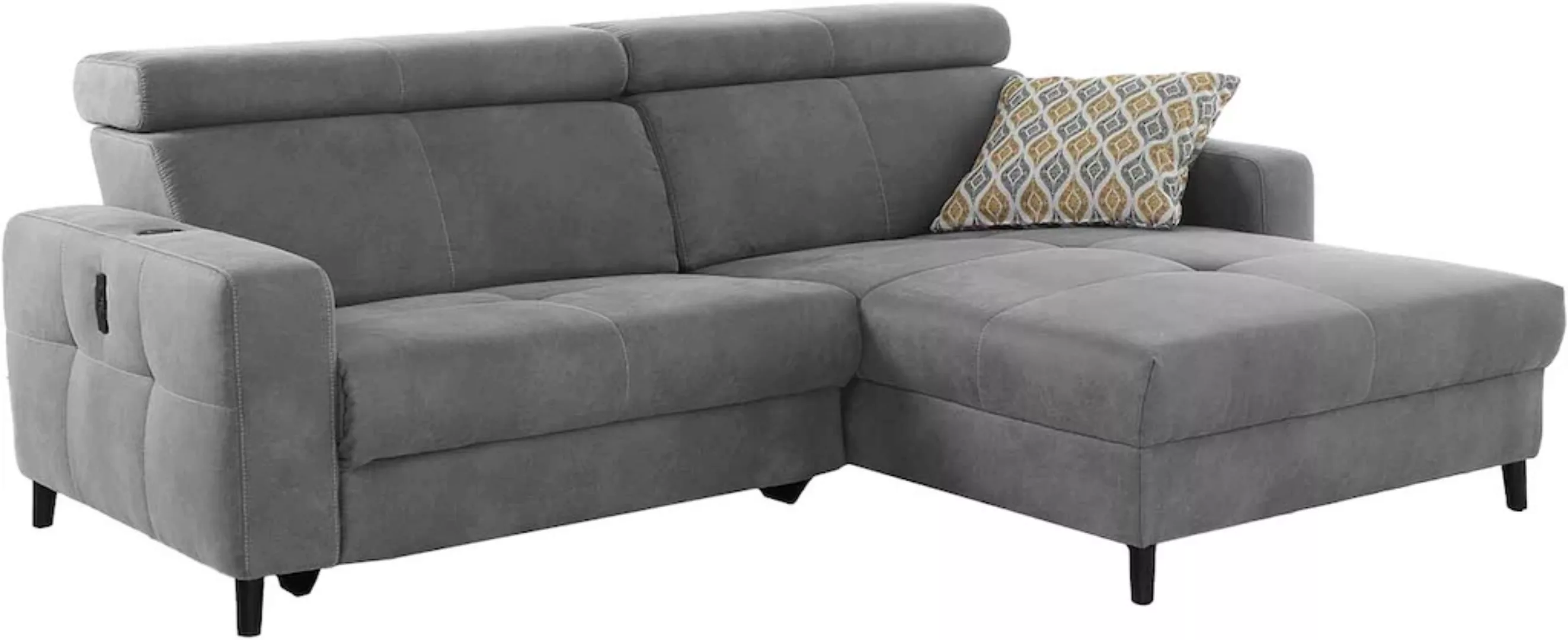 Jockenhöfer Gruppe Ecksofa »Doppio L-Form mit elektromotorischer Relaxfunkt günstig online kaufen