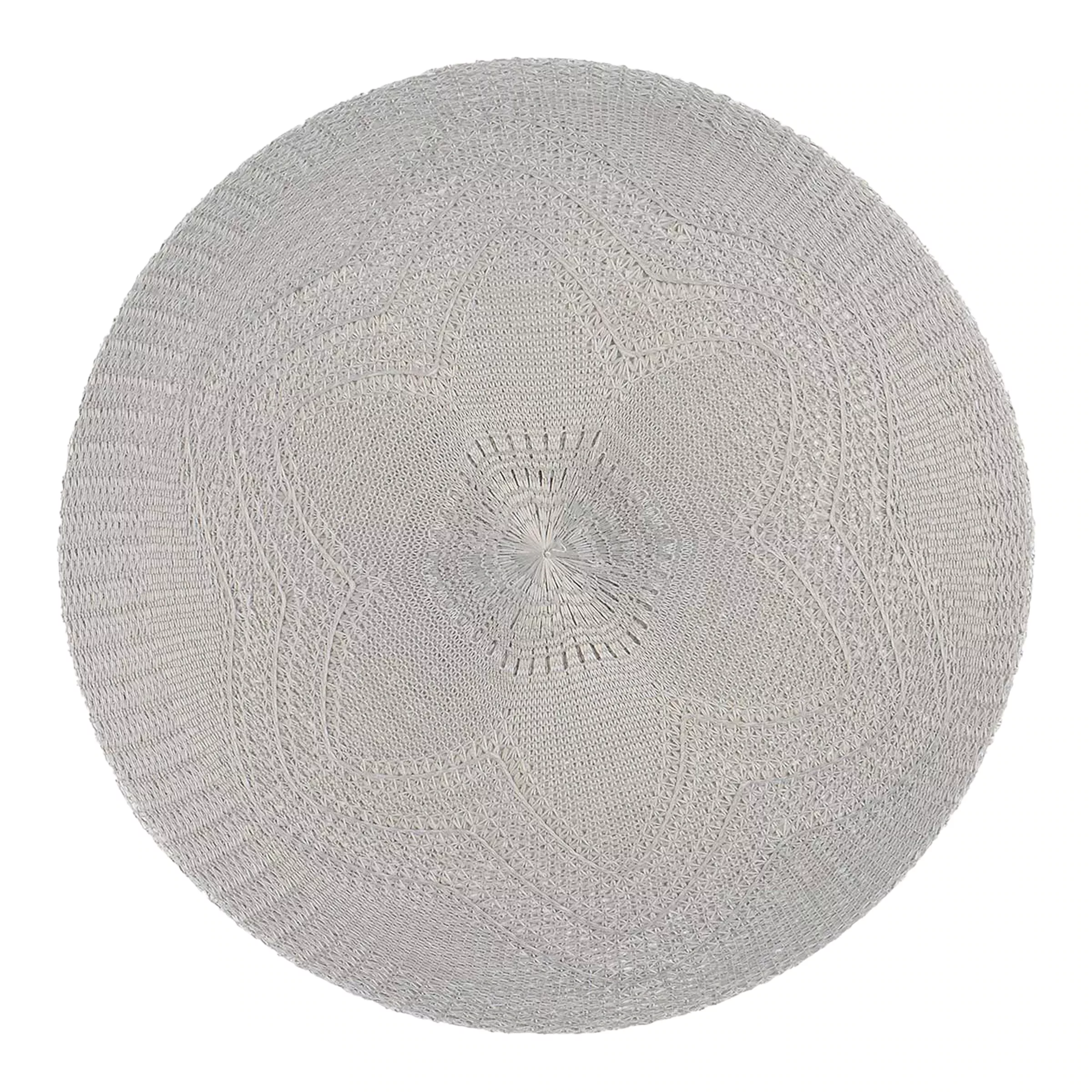 Tischset Lace, D:38cm, hellgrau günstig online kaufen