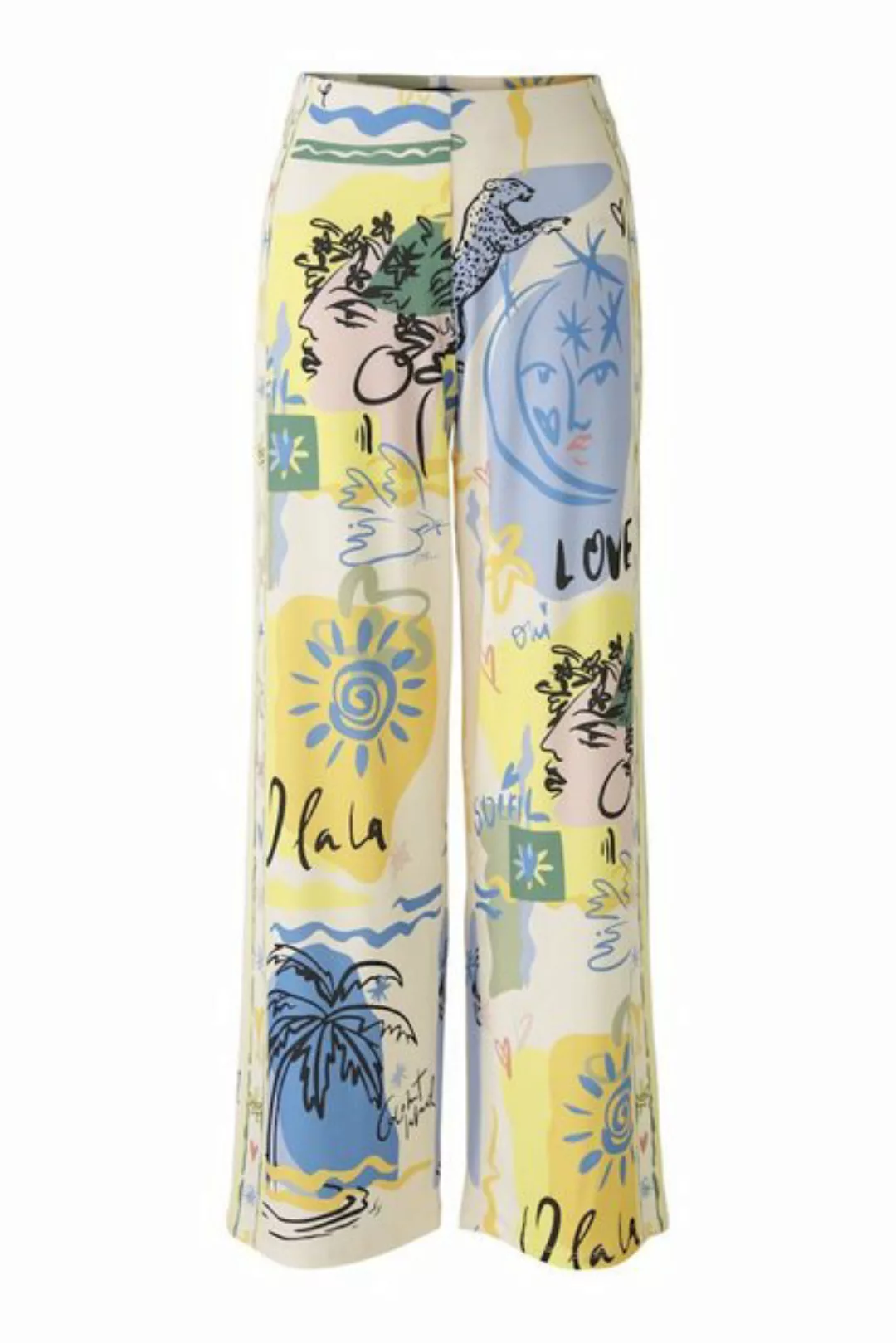 Oui 2-in-1-Hose 87582 yellow blue günstig online kaufen