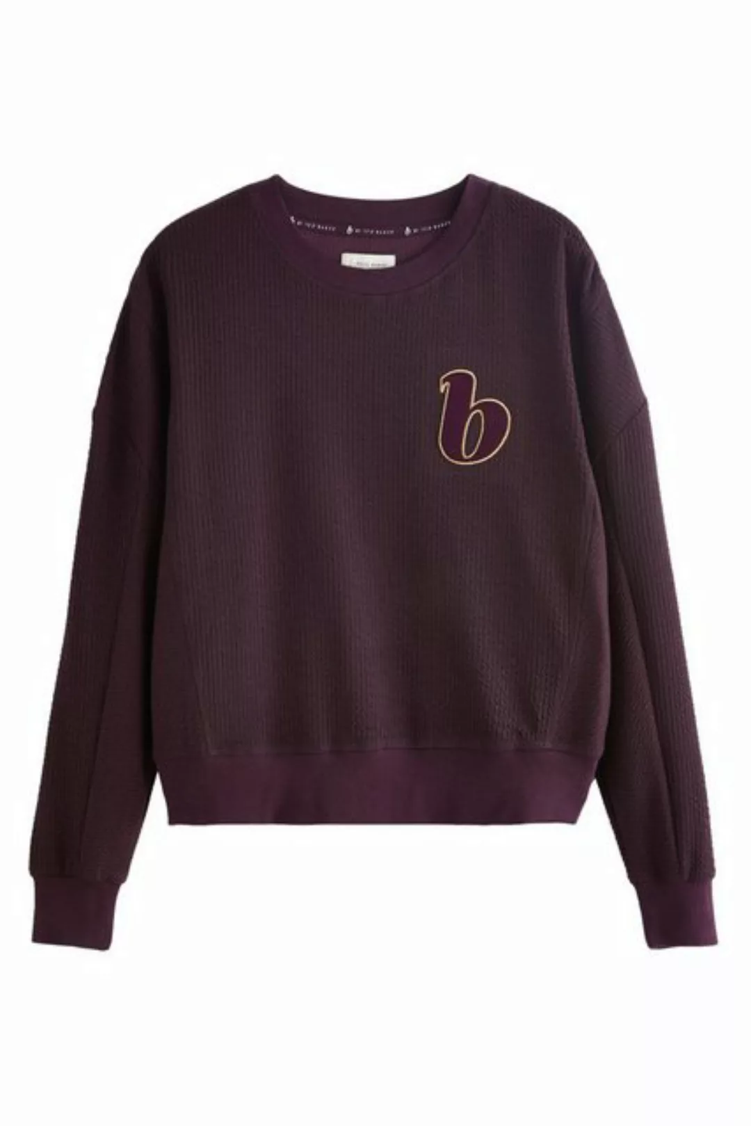 B by Ted Baker Sweatshirt B by Ted Baker Sweat-Oberteil in Knitteroptik (1- günstig online kaufen