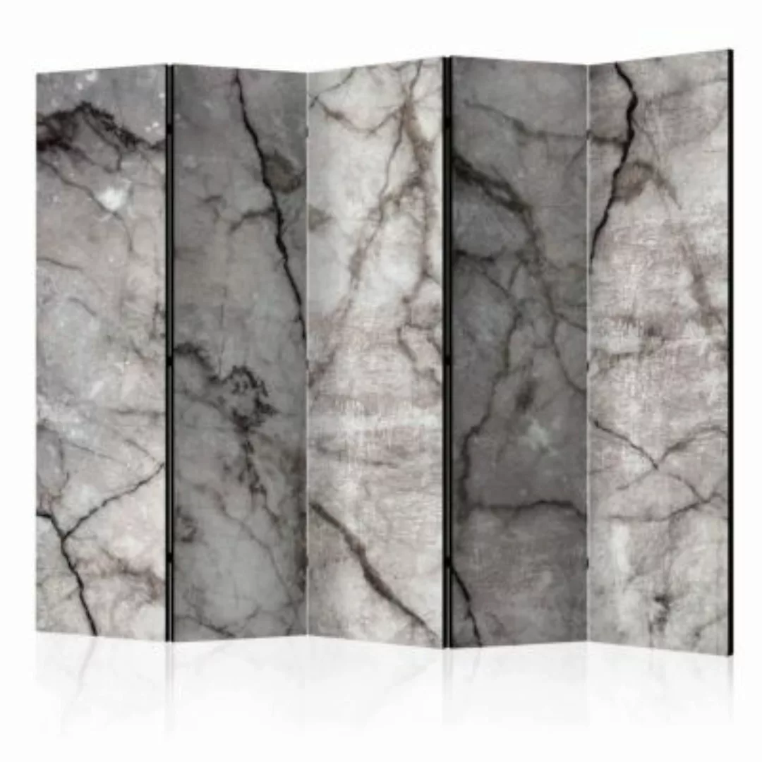 artgeist Paravent Grey Marble II [Room Dividers] grau Gr. 225 x 172 günstig online kaufen