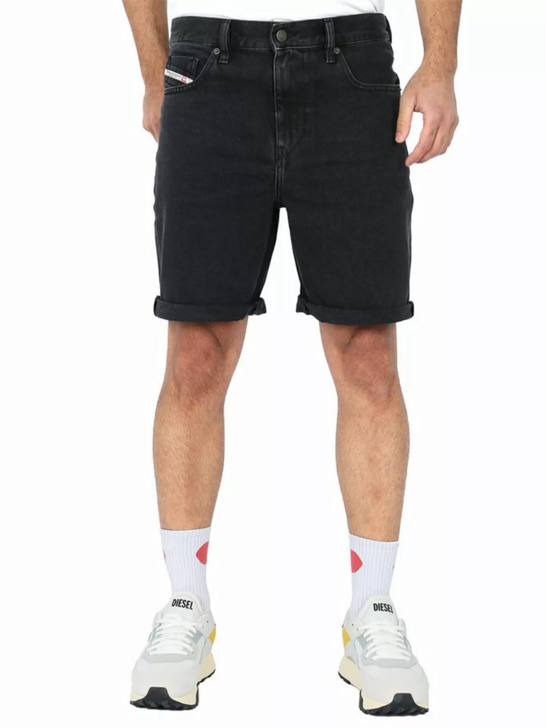 Diesel Jeansshorts Regular Fit - D-Strukt-Short 0EHAI günstig online kaufen