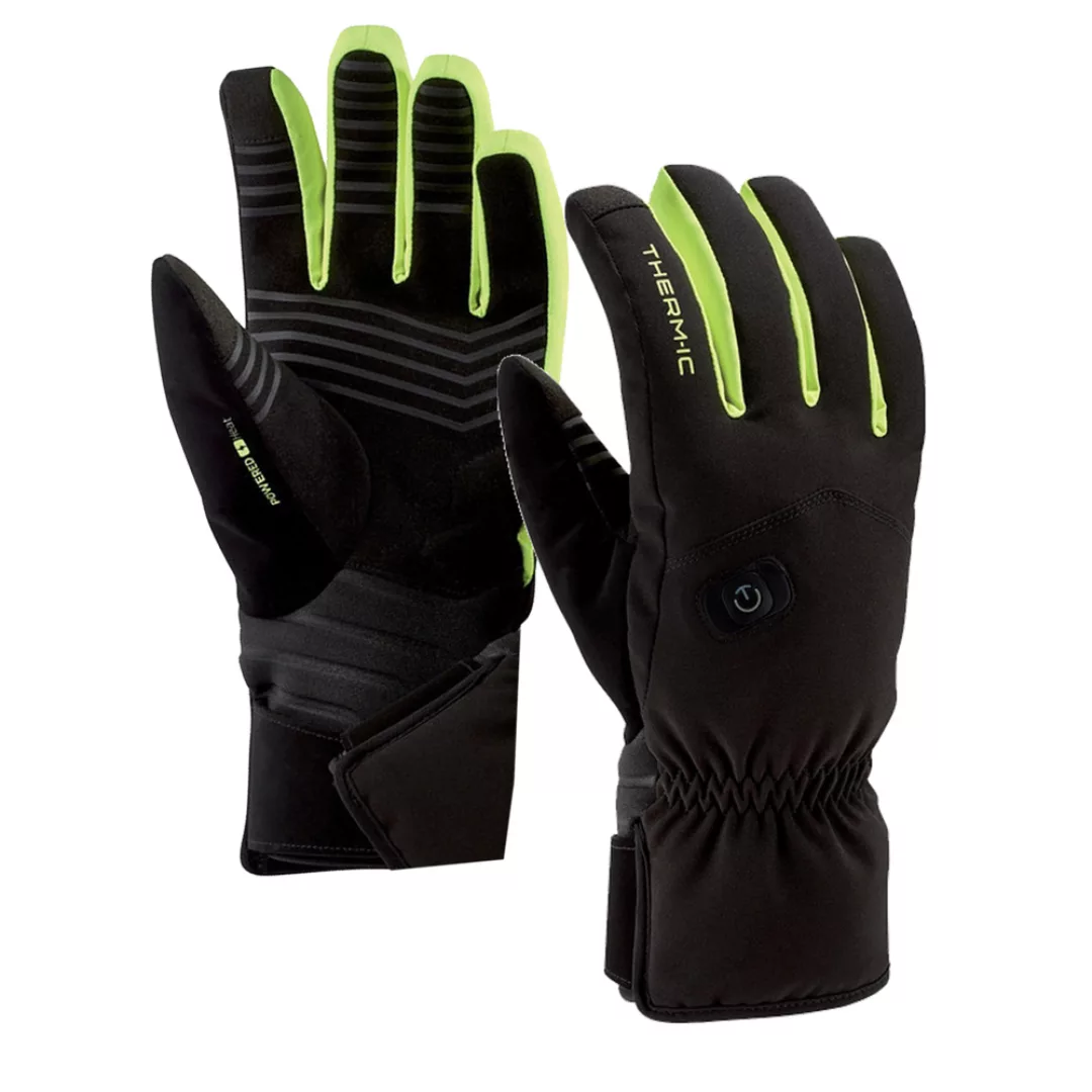 Therm-ic Power Gloves Light Plus Black/Lime günstig online kaufen