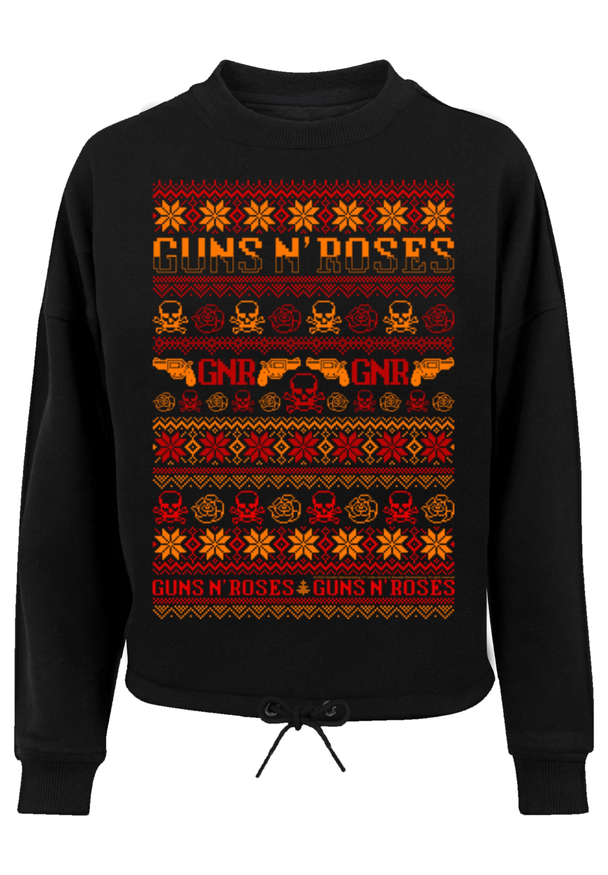 F4NT4STIC Sweatshirt "Guns n Roses Weihnachten Christmas", Musik,Band,Logo günstig online kaufen