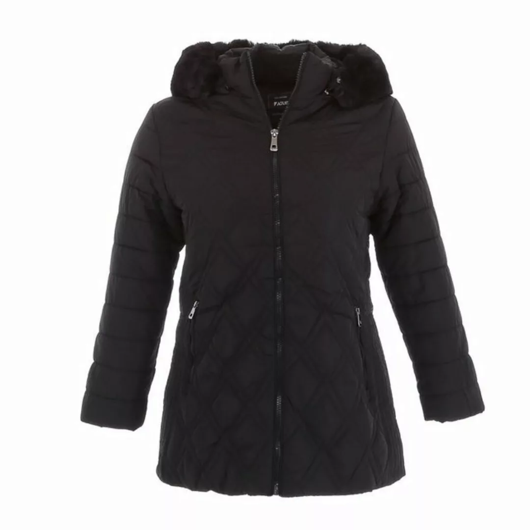 Ital-Design Winterjacke Damen Freizeit (87256632) Kapuze (abnehmbar) Gefütt günstig online kaufen