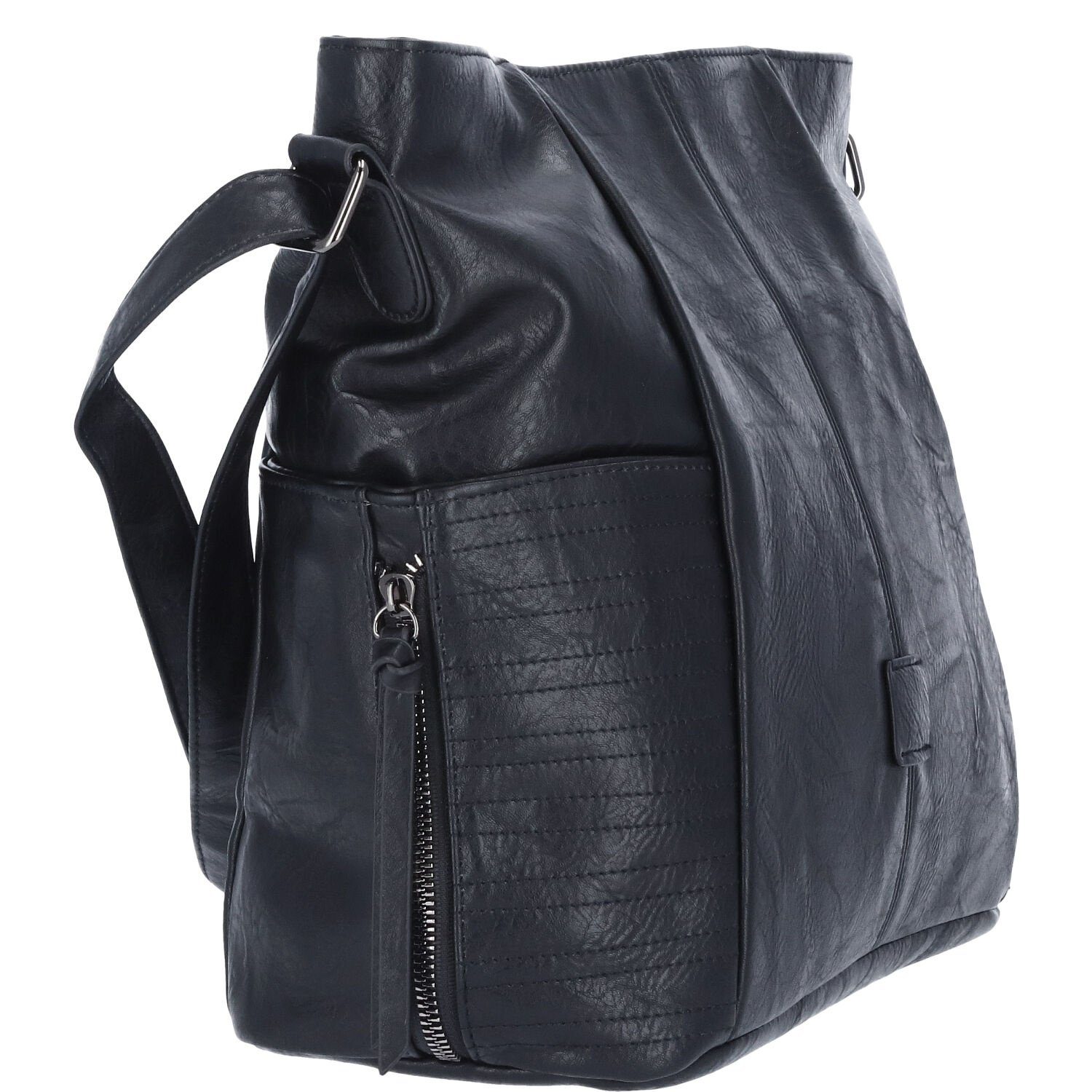 Antonio Umhängetasche Antonio Damen Handtasche schwarz günstig online kaufen