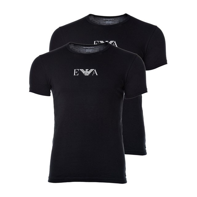 Emporio Armani T-Shirt T-Shirt 2er Pack T-Shirts Rundhals (2-tlg) günstig online kaufen