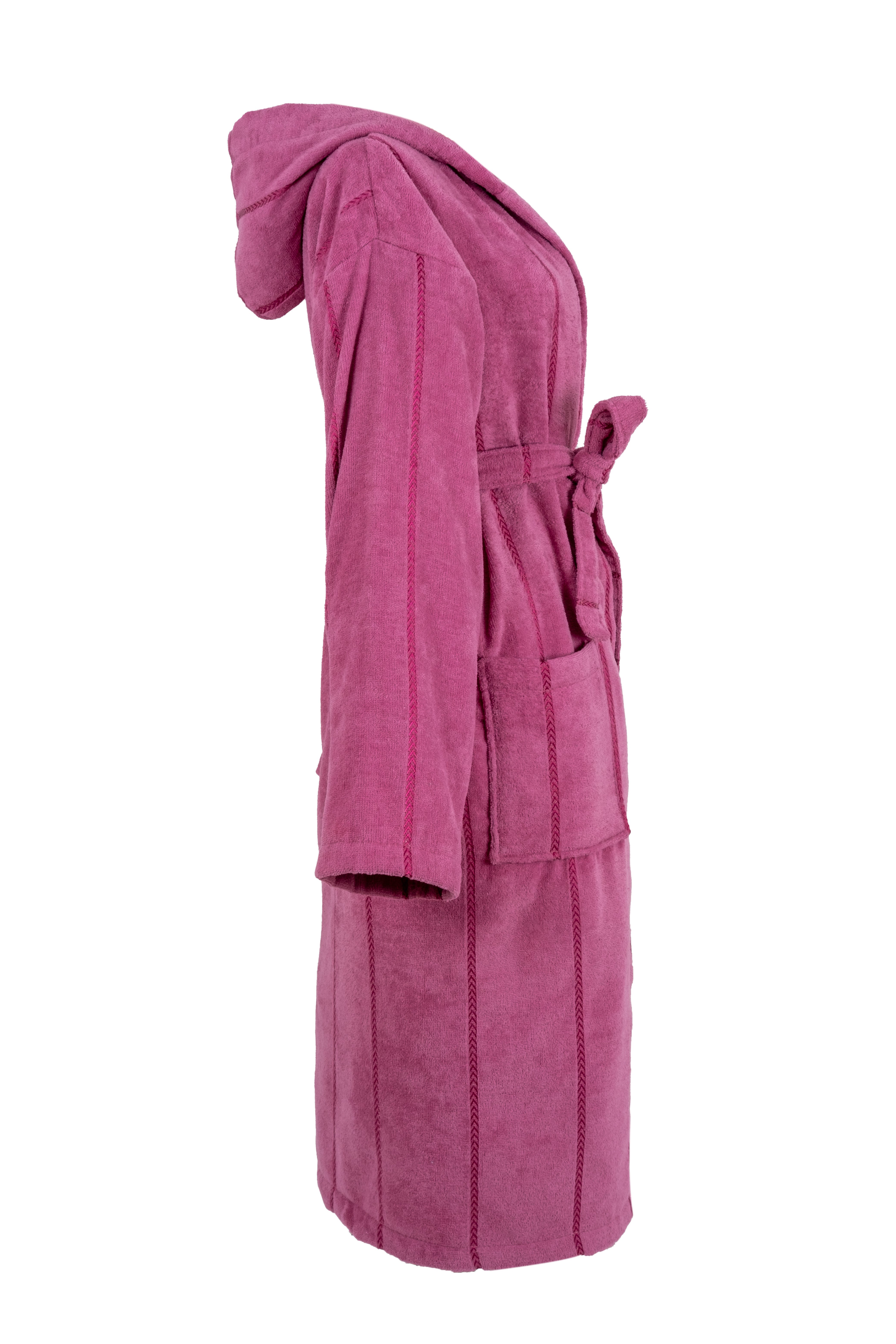 Just2little Bademantel Baumwoll-langarm Bademantel mit Kapuze günstig online kaufen