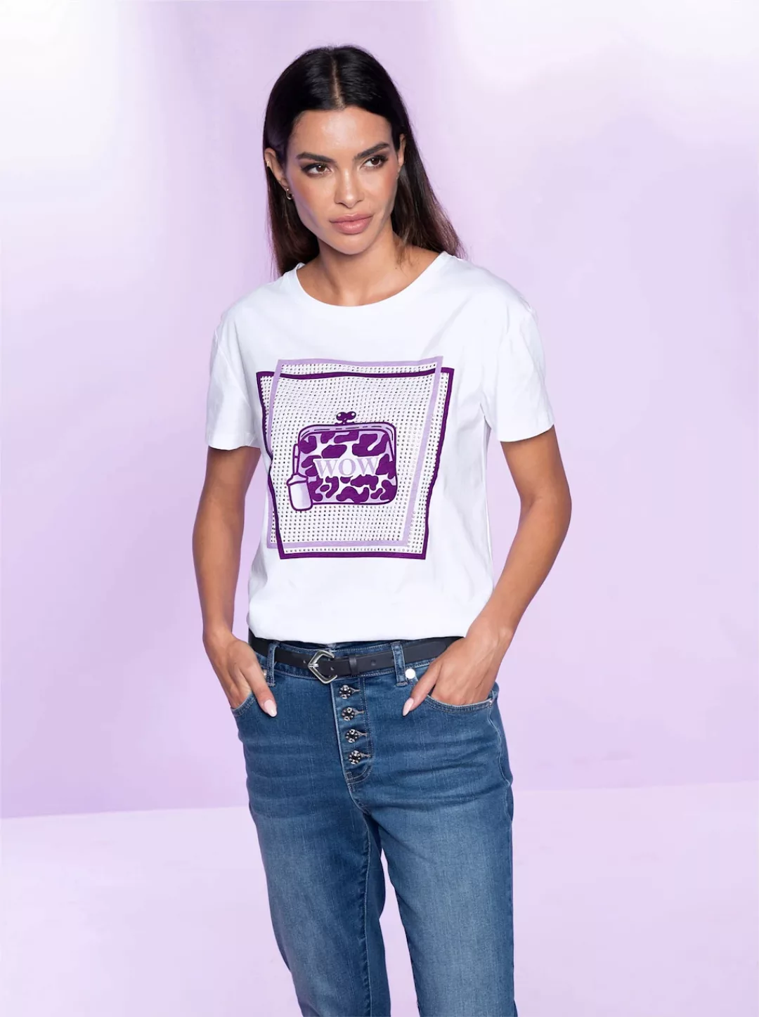 heine Rundhalsshirt "T-Shirt", (1 tlg.) günstig online kaufen