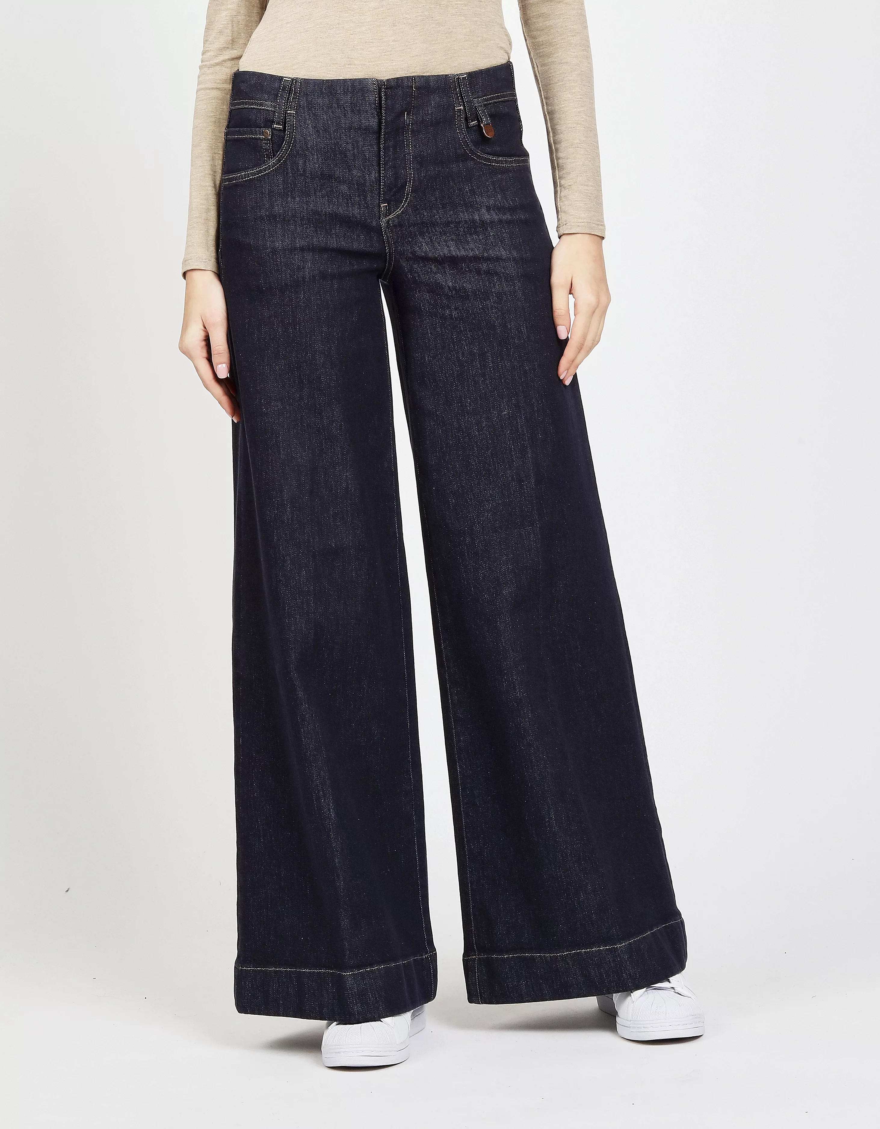 GANG Weite Jeans "94POPPY PALAZZO", High Waist, mit Hakenverschluss günstig online kaufen