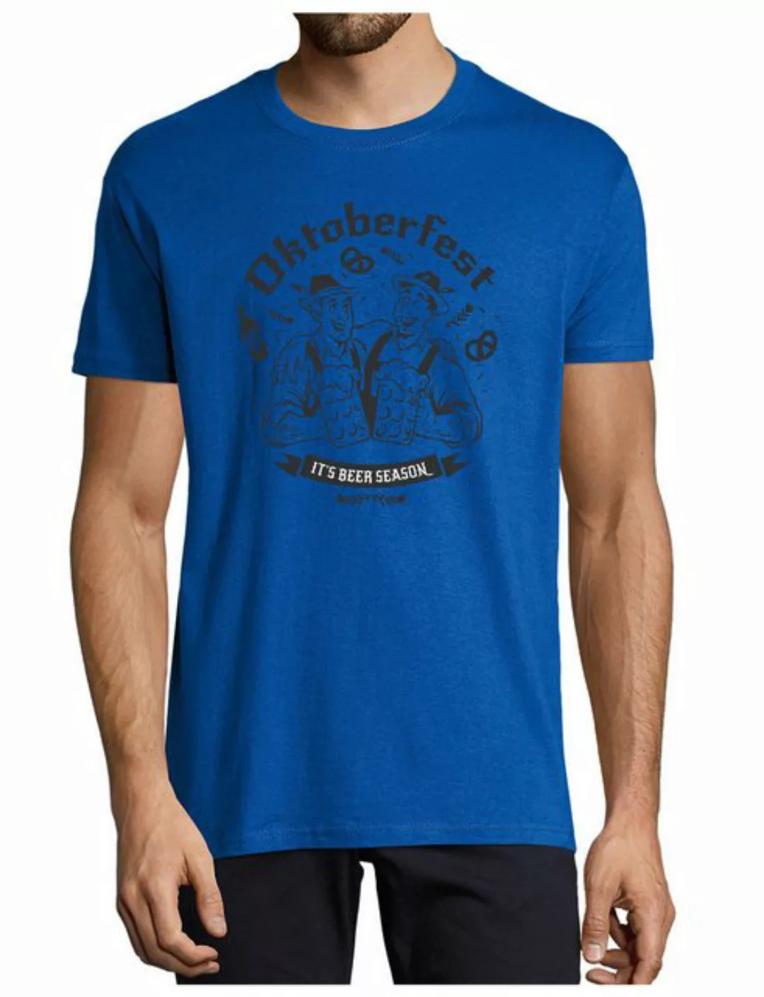 MyDesign24 T-Shirt Herren Fun Shirt - Trinkshirt Oktoberfest T-Shirt It´s B günstig online kaufen