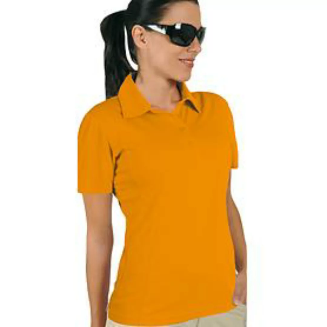 Polo-Shirt 'Cooldry' orange Gr. M günstig online kaufen