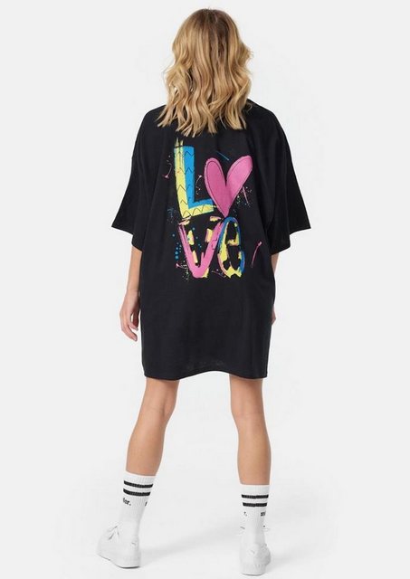 Worldclassca T-Shirt Worldclassca Oversized LOVE Print T-Shirt lang Tee Som günstig online kaufen