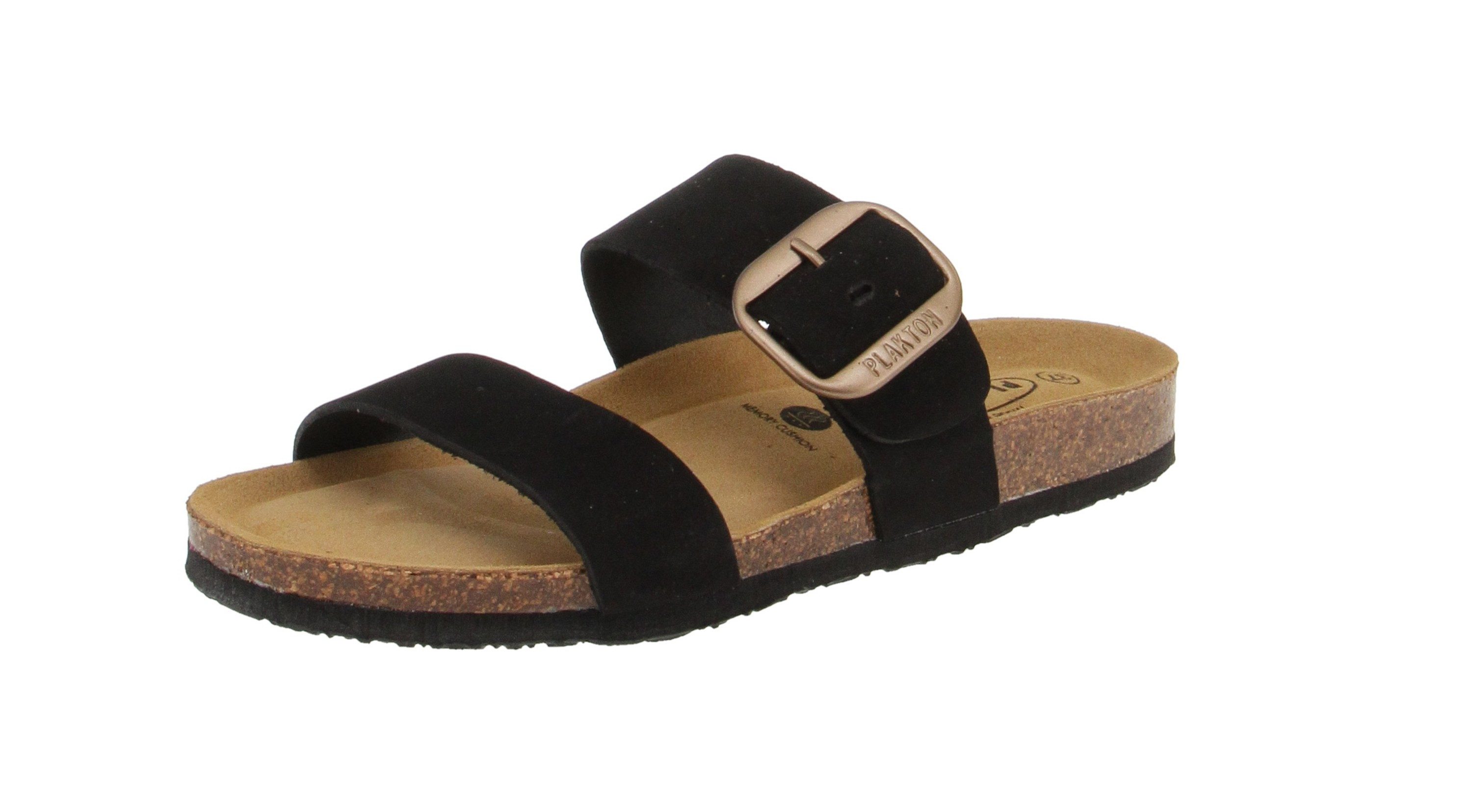 Plakton 183004 Rock Nobuck-Negro-38 Sandale günstig online kaufen