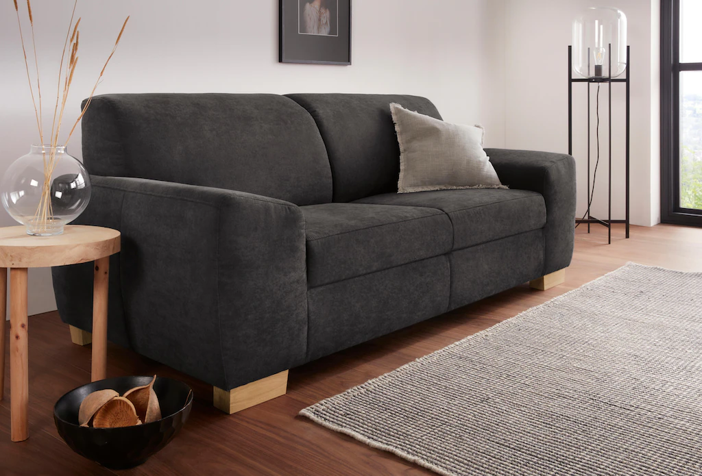 DOMO collection 2-Sitzer "Incanto, kubisch und zeitlos, komfortabel, flache günstig online kaufen