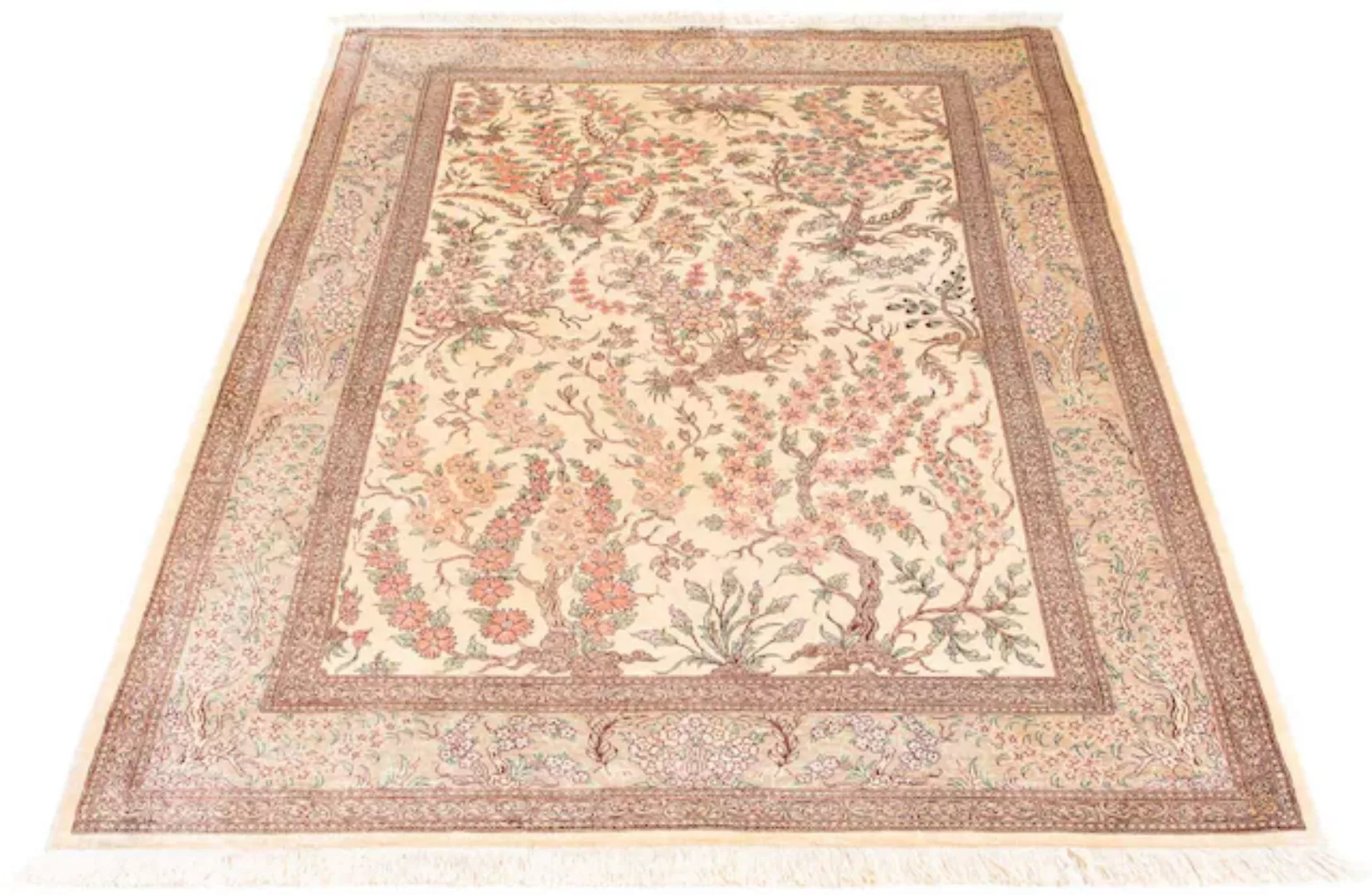 morgenland Orientteppich »Perser - Ghom - 157 x 102 cm - beige«, rechteckig günstig online kaufen