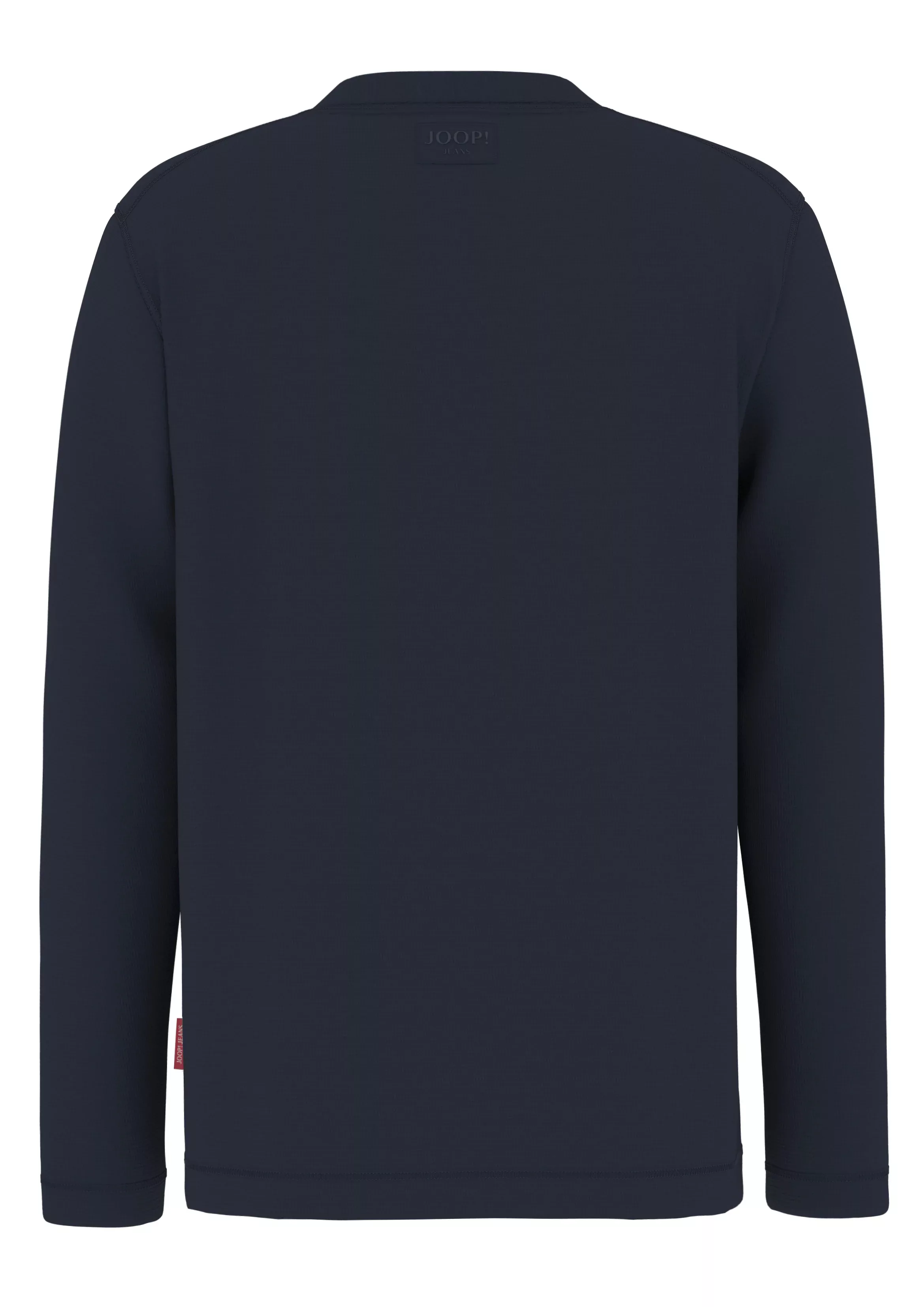 Joop Jeans Longsleeve "Iram", Etikett seitlich am Rumpf, Logopatch günstig online kaufen