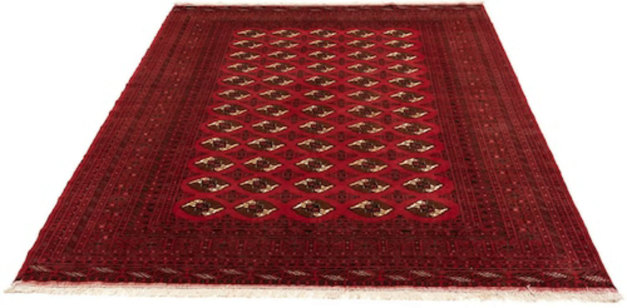 morgenland Wollteppich »Shiraz Medaillon Rosso 320 x 212 cm«, rechteckig, U günstig online kaufen