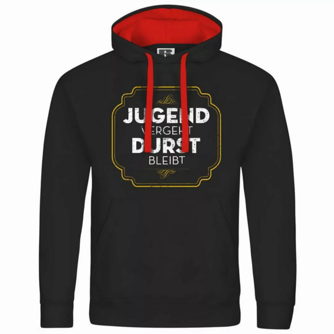 deinshirt Kapuzenpullover Herren Kapuzenpullover Jugend vergeht Durst bleib günstig online kaufen