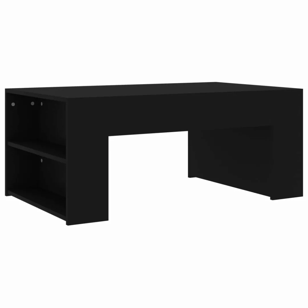 Couchtisch Schwarz 100 X 60 X 42 Cm Spanplatte günstig online kaufen